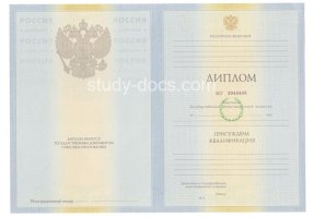 Диплом специалиста 2010-2011 в Новосибирске